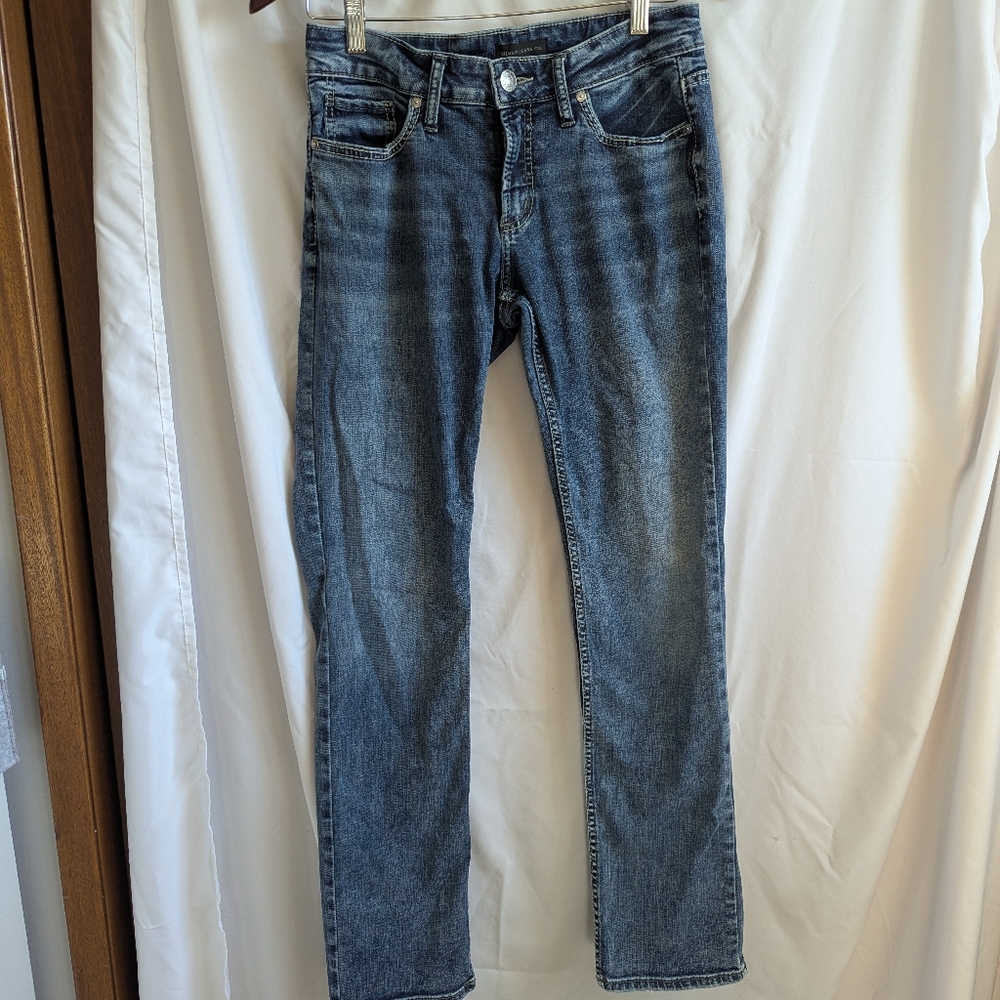 Silver Suki Straight Jeans